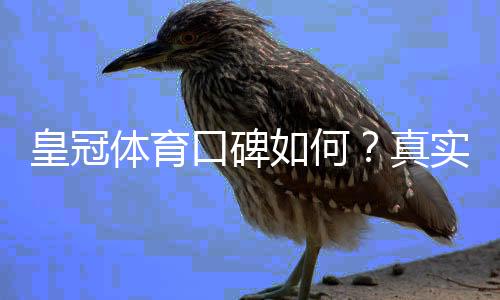 皇冠体育口碑如何?真实用户评价、平台安全与提款体验全面解析