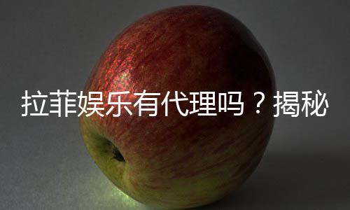 拉菲娱乐有代理吗?揭秘代理加盟条件与流程